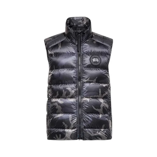 Crofton Camouflage-Print Gilet