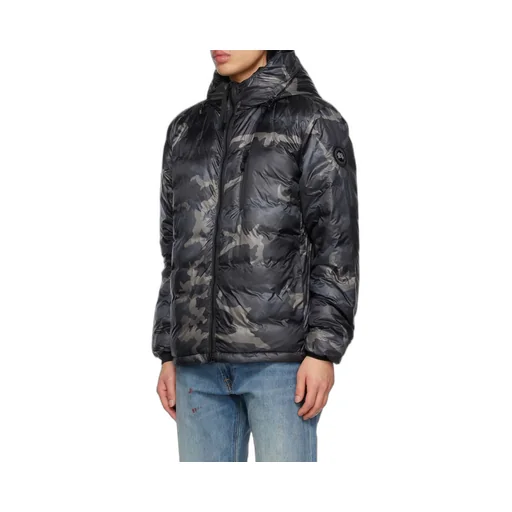 Logo Quilted Down Jacket