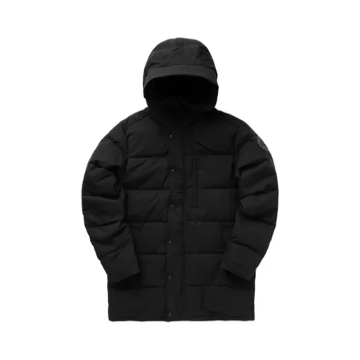Hooded Buttoned Coat