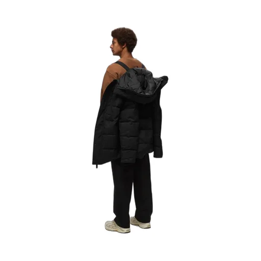 Hooded Buttoned Coat