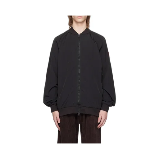 Logo Patch Bomber Jacket