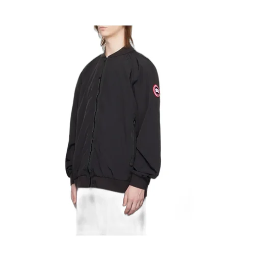 Logo Patch Bomber Jacket