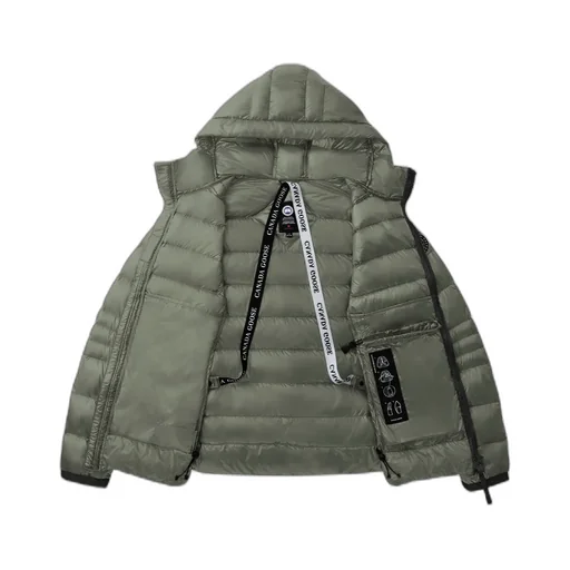 Logo-Patch Sleeve Padded Jacket
