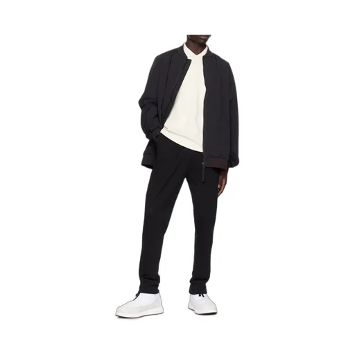 Logo Patch Bomber Jacket
