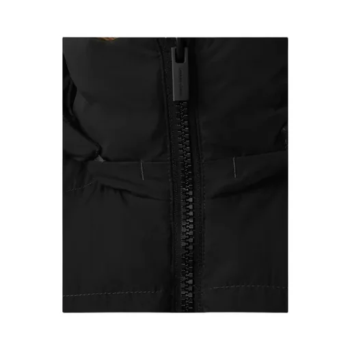 Zip-Up Hooded Padded Parka