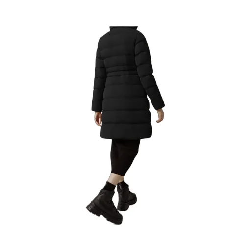 Zip-Up Hooded Padded Parka