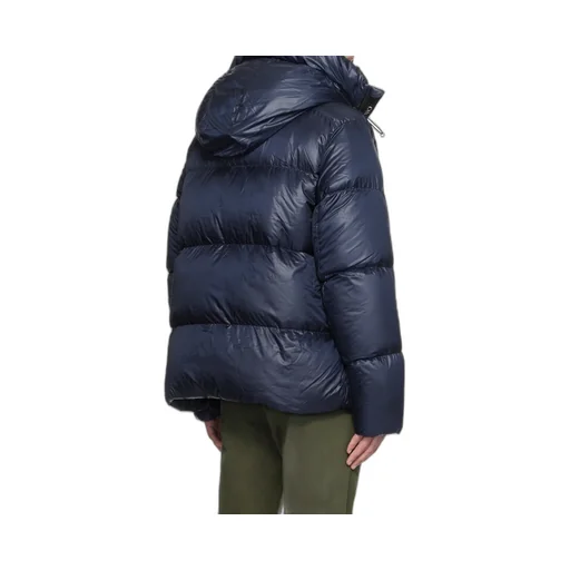 Logo Quilted Down Jacket