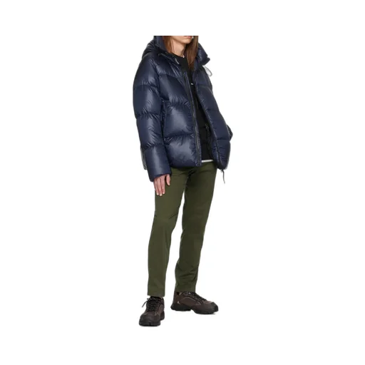 Logo Quilted Down Jacket
