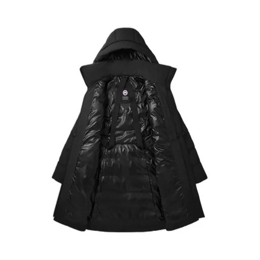 Zip-Up Hooded Padded Parka