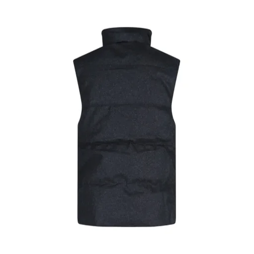 Garson Logo Patch Quilted Vest