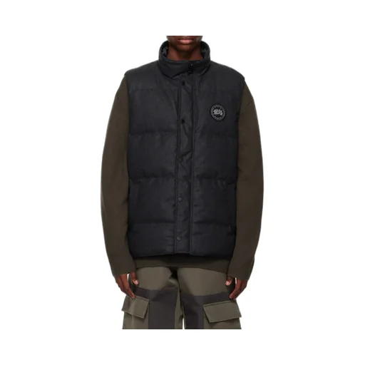 Garson Logo Patch Quilted Vest