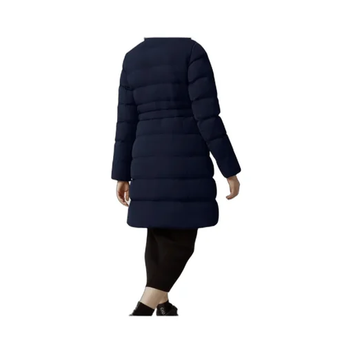 Zip-Up Hooded Padded Parka