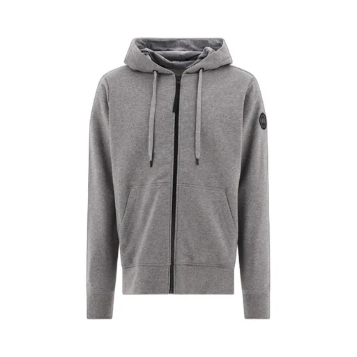 Zipped Cotton Hoodie