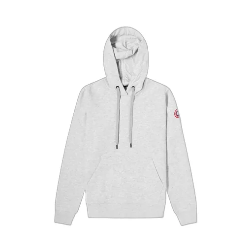 Melange-Effect Drawstring Hoodie