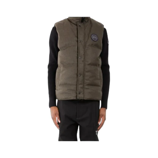 Logo Patch Padded Gilet