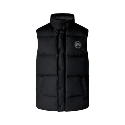 Garson Logo Patch Quilted Vest