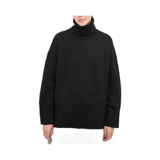 Turtleneck Knit Sweater