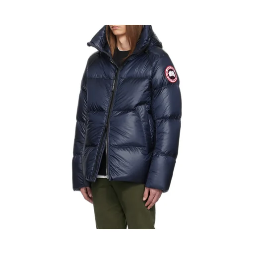 Logo Quilted Down Jacket