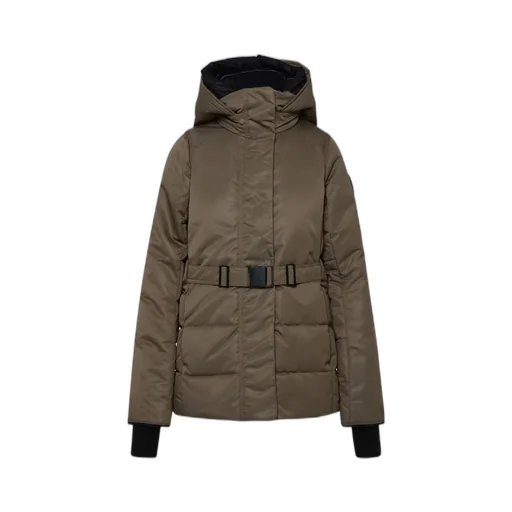 Mckenna Logo Patch Belted Jacket