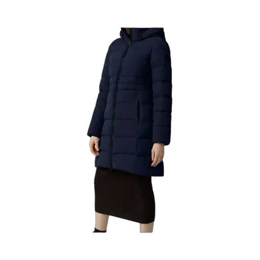 Zip-Up Hooded Padded Parka