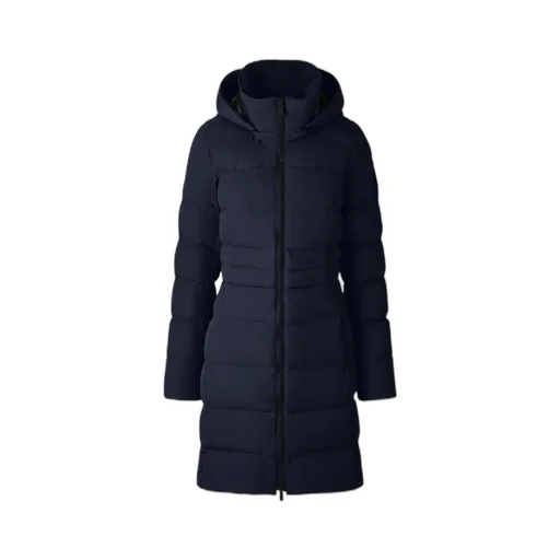 Zip-Up Hooded Padded Parka