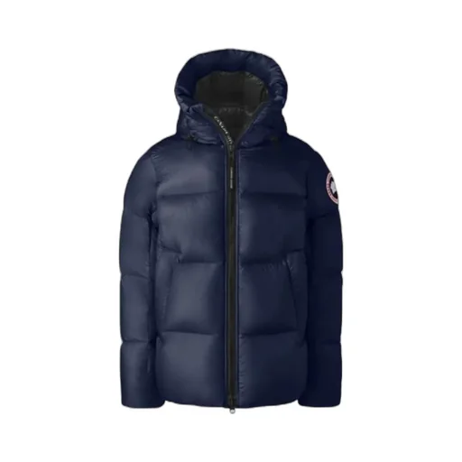 Logo Quilted Down Jacket