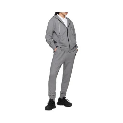 Zipped Cotton Hoodie