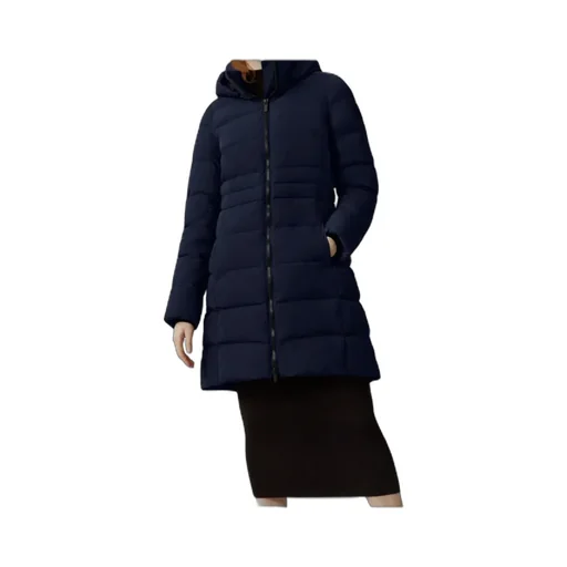 Zip-Up Hooded Padded Parka