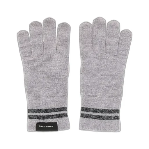Stripe-Detailed Knitted Gloves