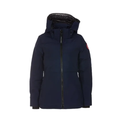 Chelsea Front-Zip Hooded Parka