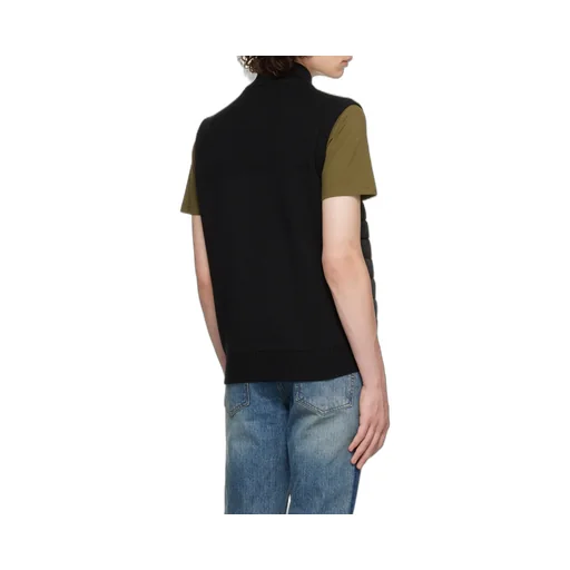 Hybridge High-Neck Zipped Padded Gilet