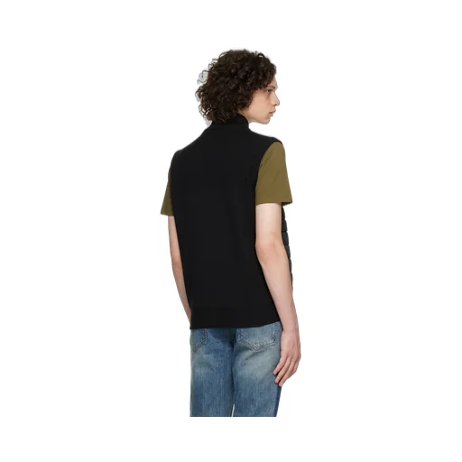 Hybridge High-Neck Zipped Padded Gilet