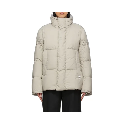 High-Necked Quilted Down Jacket