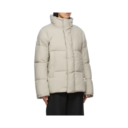 High-Necked Quilted Down Jacket