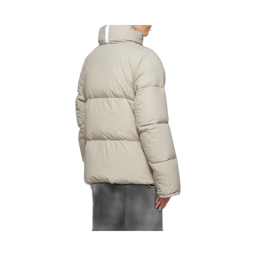 High-Necked Quilted Down Jacket