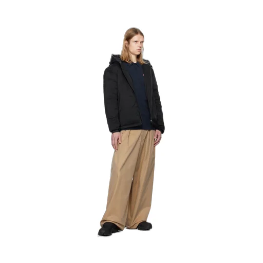 Hooded Feather-Down Padded Jacket