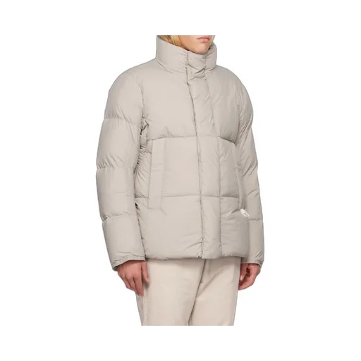 High-Necked Quilted Down Jacket