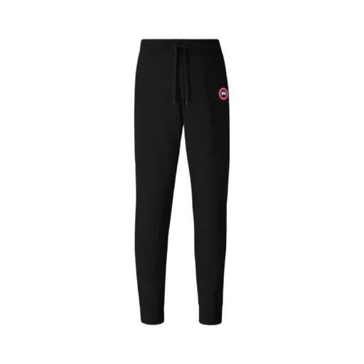 Logo Patch Drawstring Track Pants