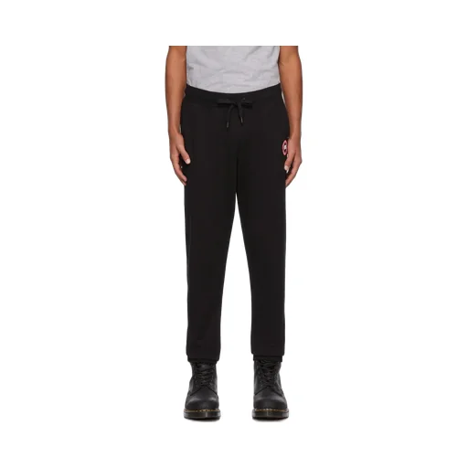 Logo Patch Drawstring Track Pants