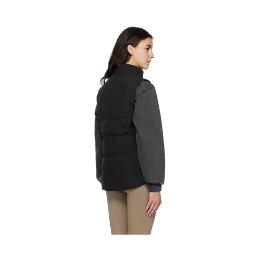 Logo Patch High-Neck Gilet