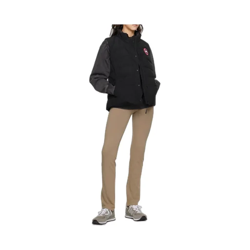 Logo Patch High-Neck Gilet