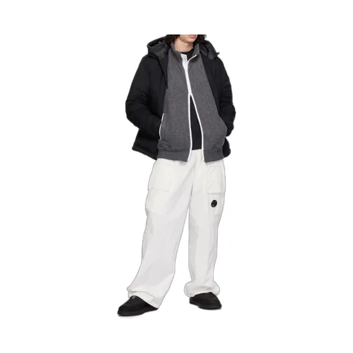 Hooded Feather-Down Padded Jacket