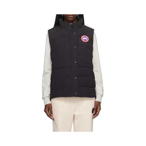Logo Patch High-Neck Gilet