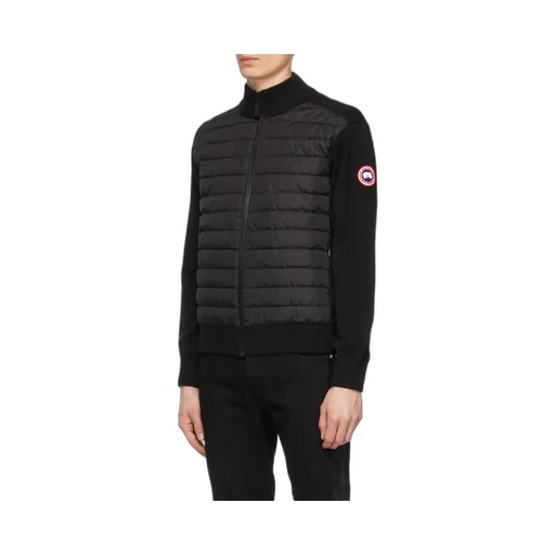 Hybridge Padded Panel Knit Jacket