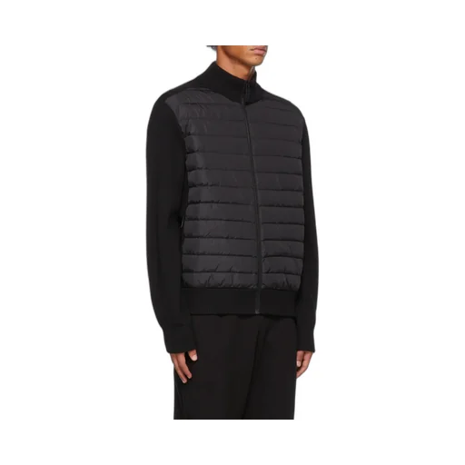 Hybridge Padded Panel Knit Jacket