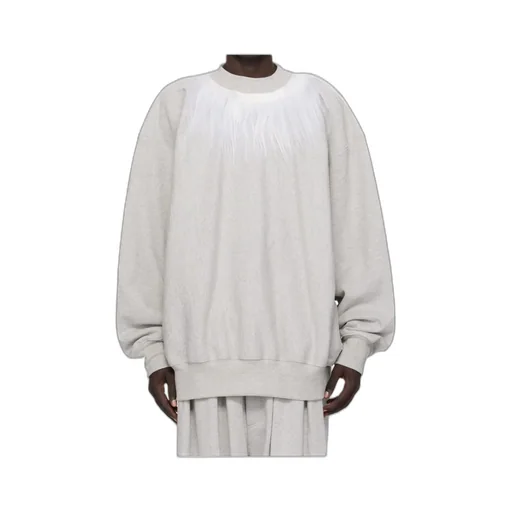 Fur Trim Pullover