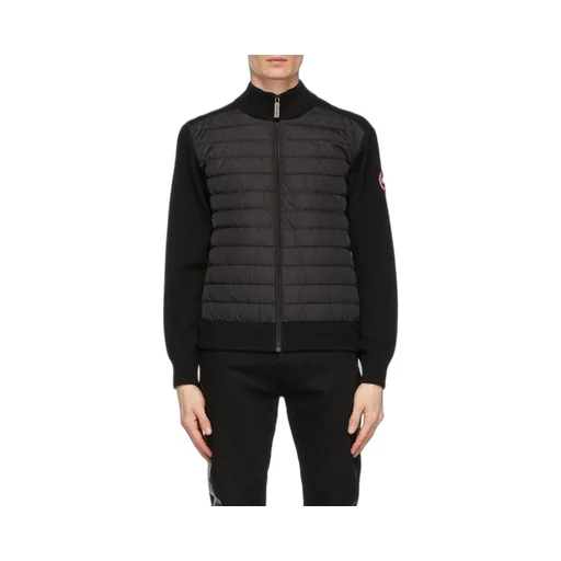 Hybridge Padded Panel Knit Jacket