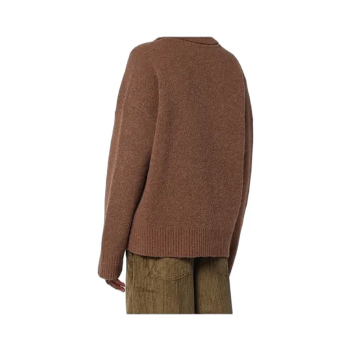 Logo Intarsia Polo Neck Knitted Jumper