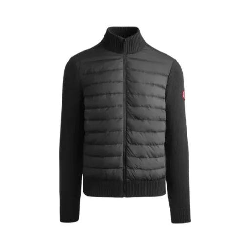 Hybridge Padded Panel Knit Jacket