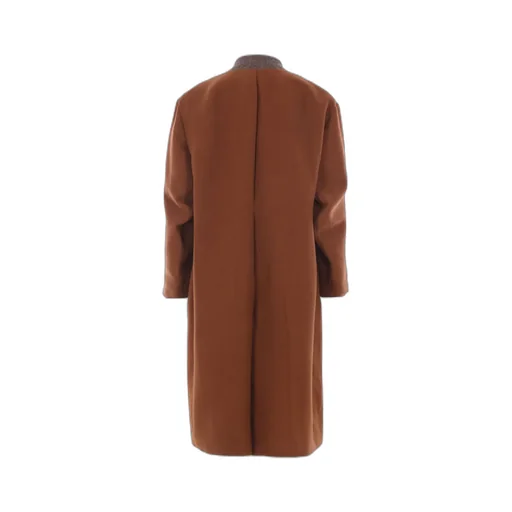 Oversized Wool-Blend Coat